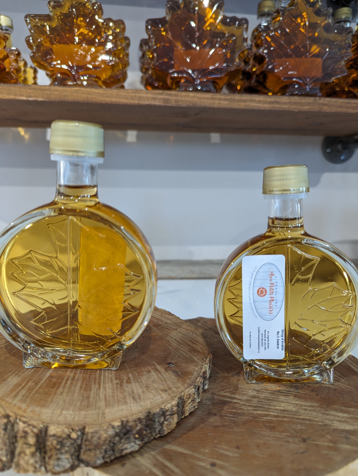Sirop d'érable 100ml vitre rond