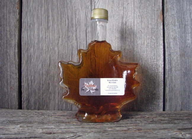 Sirop d'érable 250ml vitre feuille