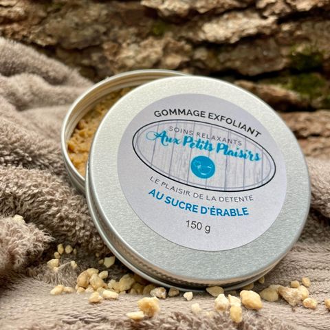 Exfoliant pour le corps à l'érable