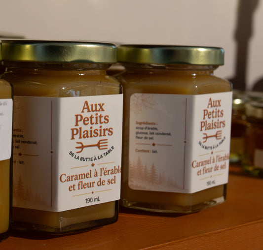 Caramel à l'érable et fleur de sel