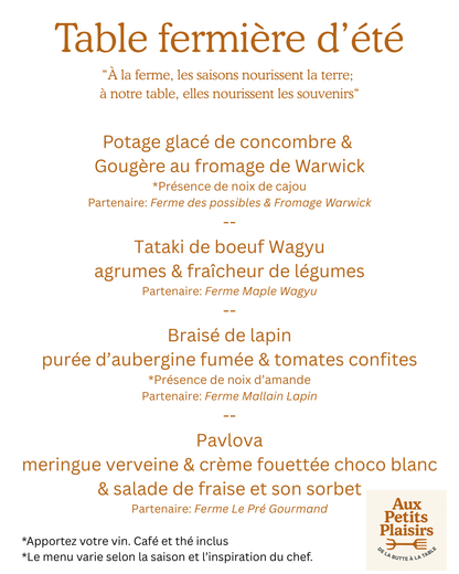 Souper Fermier 🍷