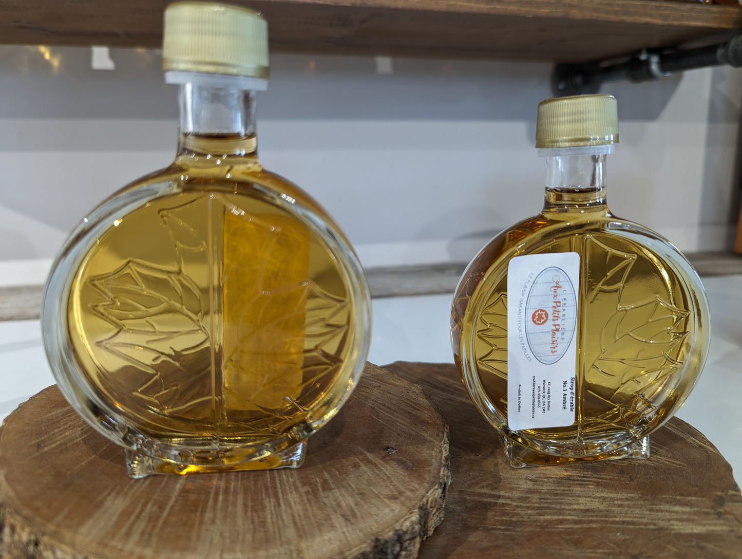 Sirop d'érable 100ml vitre rond