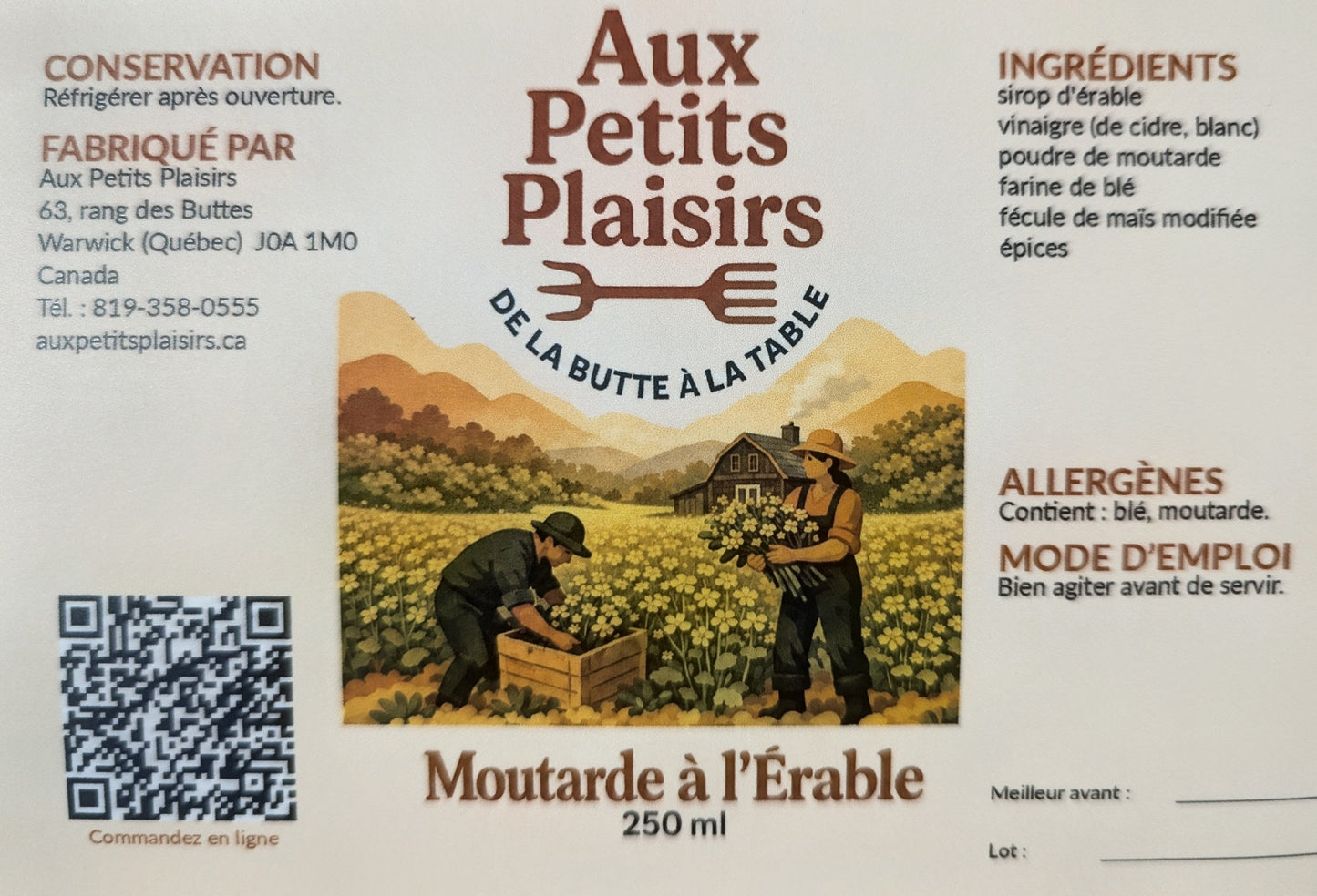 Moutarde à l'érable