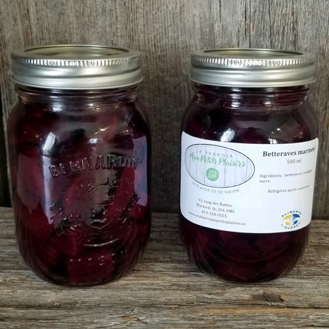Betteraves marinées